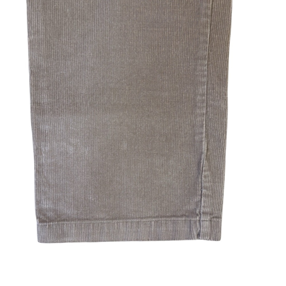 Vineyard Vines Wide Leg Tan Corduroy Club Pants Wide Wale Preppy Cotton 34x33 - Picture 12 of 12